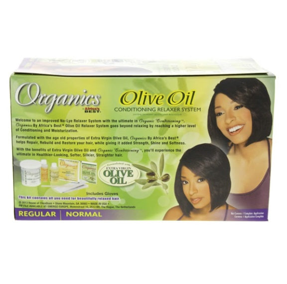 Africa's Best Organics Olive Oil Relaxer Kit Regular