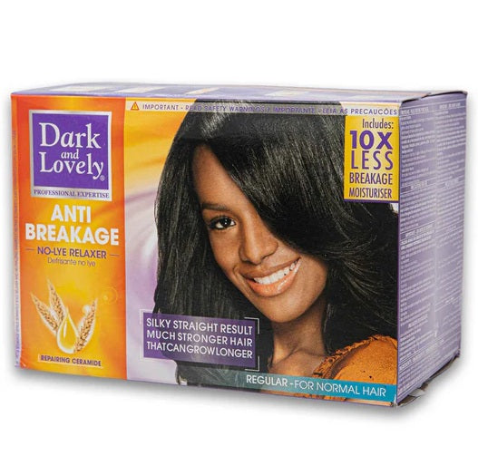 Dark & Lovely Anti Breakage No Lye Relaxer Kit Regular