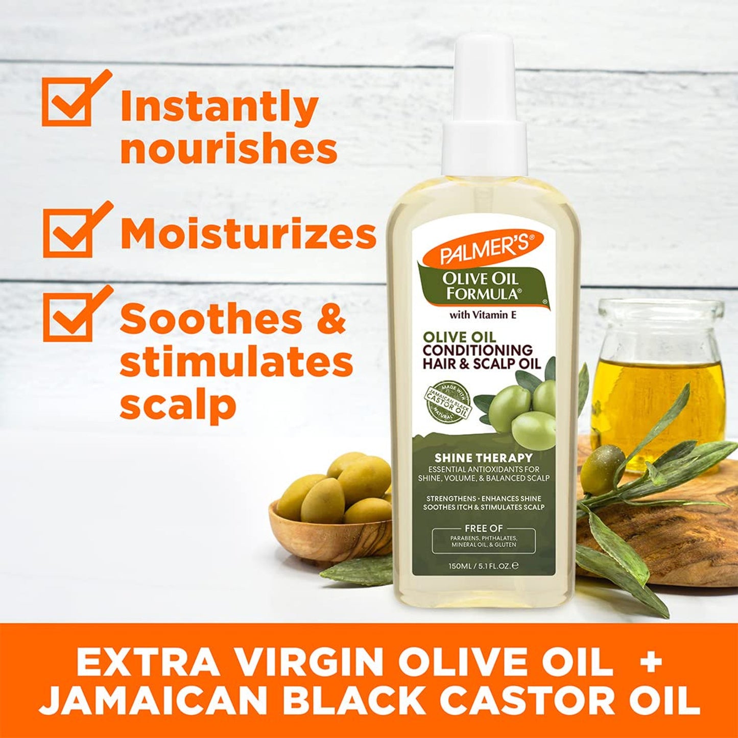 Palmer's Olive Oil Formula Extra Virgin Olive Oil Hair Spray 150ml