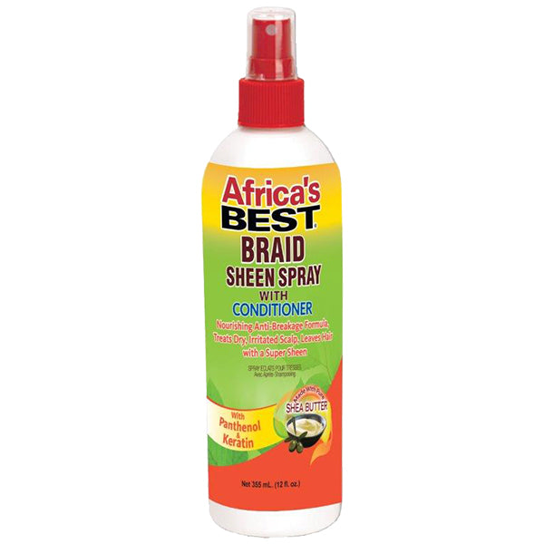 Spray lissant pour tresses Africa's Best 12 oz