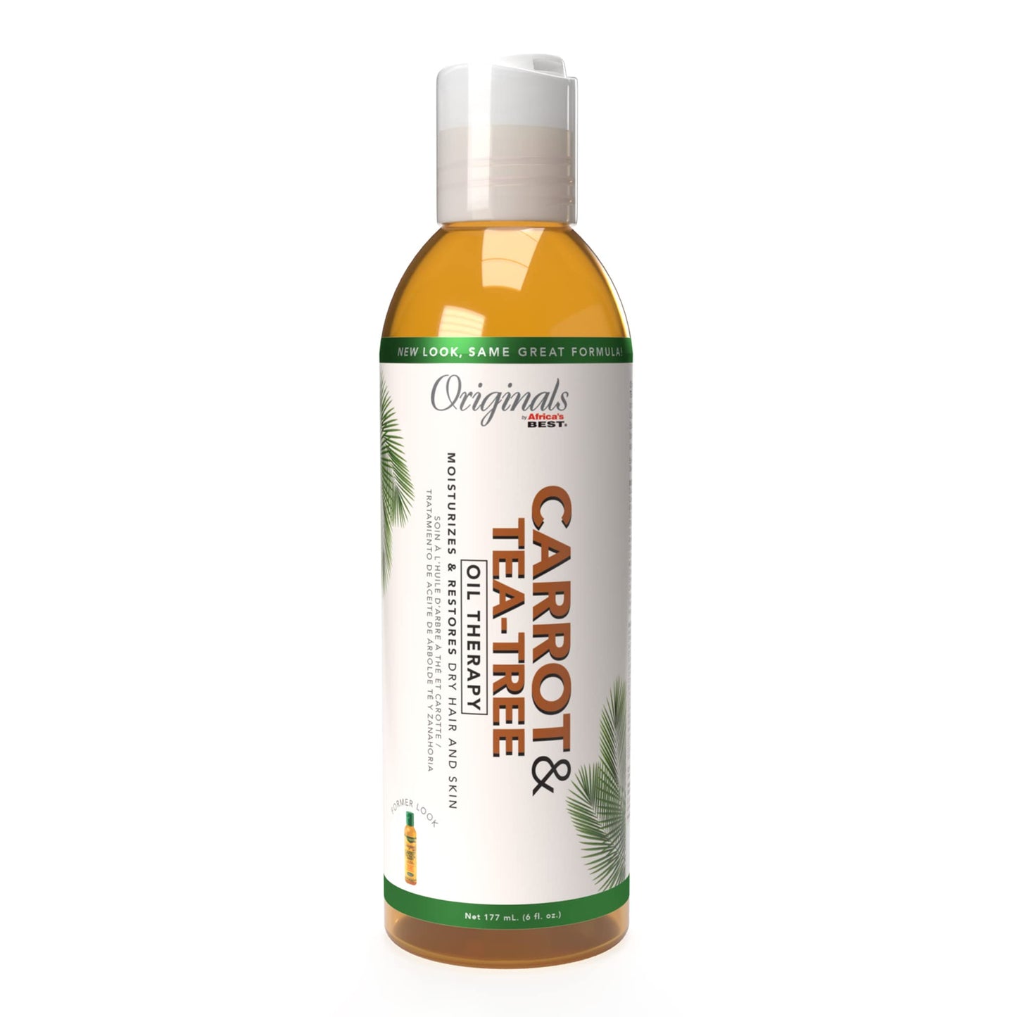 Africa's Best Organics Carrot Tea-Tree Oil Therapy 6oz