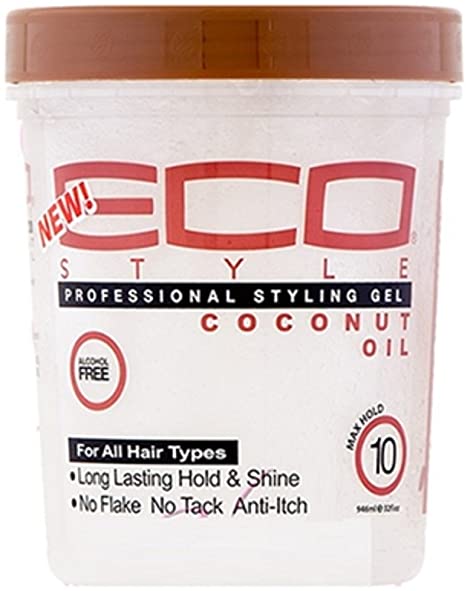 Gel coiffant à l'huile de coco Eco Styler 946 ml